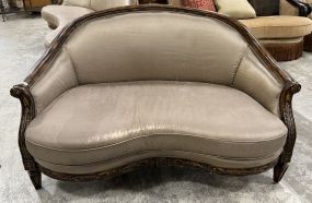 Large Reproduction French Style Designer Loveseat