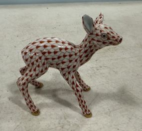 Herend Hand Painted Deer