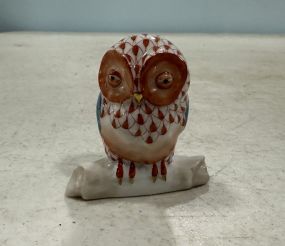 Herend Hand Painted Owl