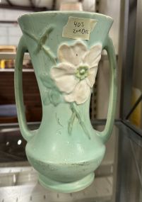 Weller Pottery Wild Rose Vase