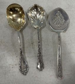 Three Sterling Serving Pieces 5.210 ozt