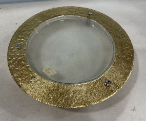 Decorative Gold Footed Cake Stand
