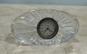 Waterford Crystal Desk Clock