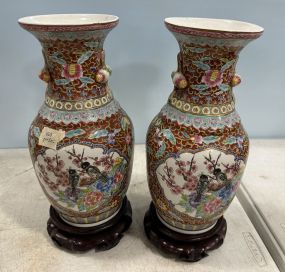 Pair of Modern Chinese Porcelain Vases