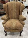 Thomasville Ball-n-Claw Wing Back Arm Chair