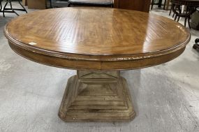 Factory Painted Pedestal Table