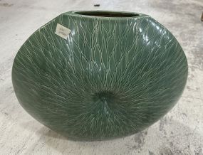 Modern Green Designer Ceramic Vase