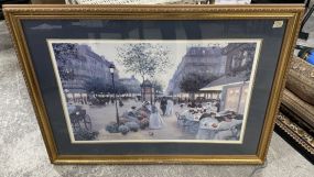 Large C. Kieffer Framed Print