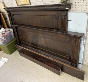 Reproduction Traditional King Size Bed