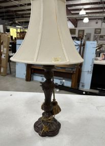 Traditional Style Rustic Metal Lamp