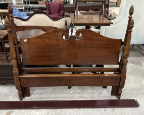 Dixie Co. Mahogany Queen Mini Poster Bed