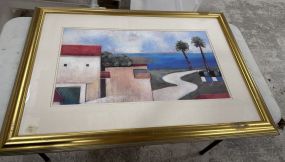 Costa Del Sol II Framed Print