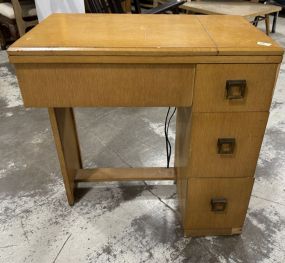 Mid Century Singer Sewing Machine Cabinet
