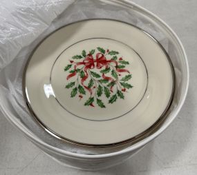 11 Lenox Holiday Salad/Dessert Plates
