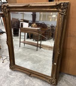 Large Antique Reproduction Wall Mirror