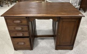 Vintage Oak Writing Desk