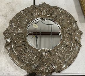 John Richard Polyfoam Silver Distressed Mirror