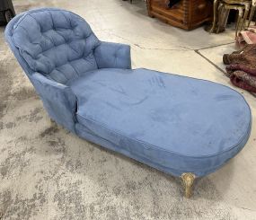 French Style Bluish Green Lounger