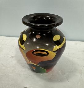 Hand Painted Pottery Vase