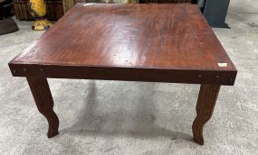 Oak Square Coffee Table