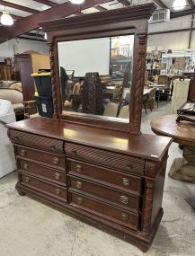 Late 20th Century Cherry Traditional Dresser