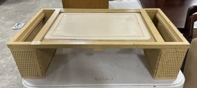 Mid Century Painted Bed Tray