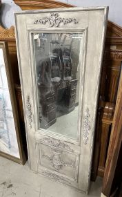 Painted Distressed Mirror Panel