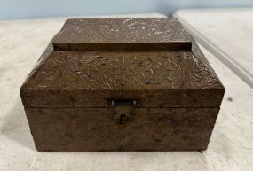 Decorative Metal Trinket Box