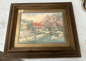 Framed Print of Plantation Home