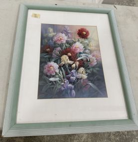 T. C. Chin Floral Framed Print