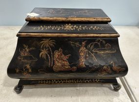 Decorative Chinese Black Storage Box