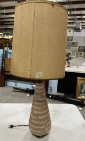 Mid Century Style Pottery Vase Lamp