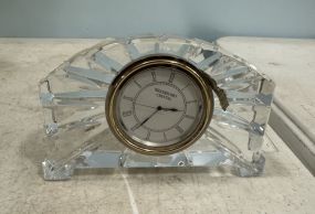 Waterford Crystal Desk Clock