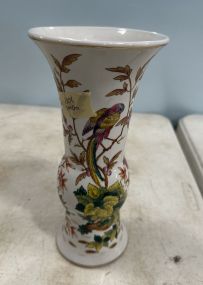 Andrea Exotic Birds Porcelain Vase