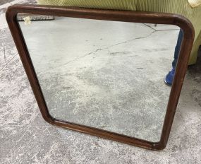 Lincoln Co. Oak Wall Mirror
