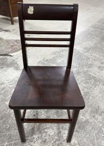 Vintage Oak Side Chair