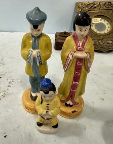 Three Motijam Occiuped Japan Figurines