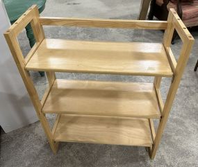 Modern Pine Bookcase