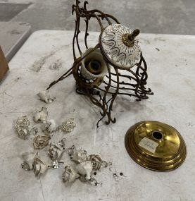 Vintage Small Light Fixture