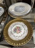 Group of Hand Painted Plates