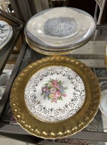 Group of Hand Painted Plates