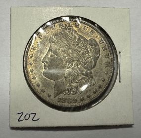 1880-S Morgan Silver Dollar