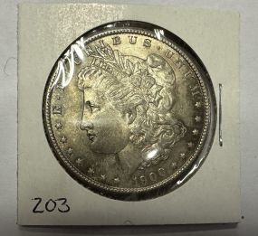 1900 Morgan Silver Dollar