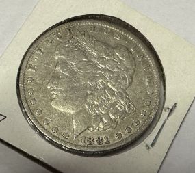 1881 Morgan Silver Dollar