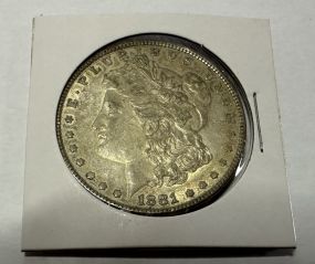 1881 Morgan Silver Dollar