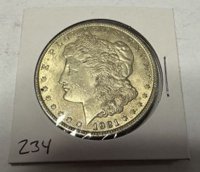 1921 Morgan Silver Dollar