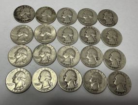 20 Silver Quarters