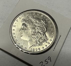 1896 Morgan Silver Dollar