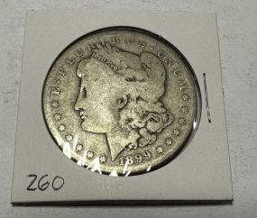 1899-O Morgan Silver Dollar