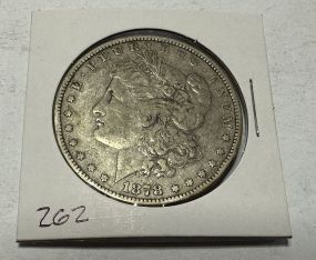 1878-S Morgan Silver Dollar